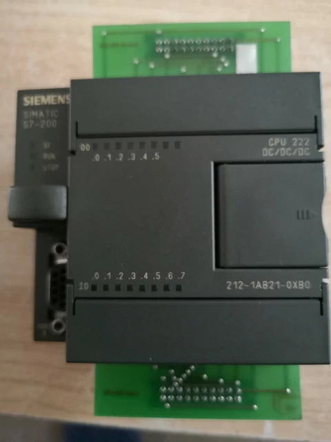 SIEMENS SIMATIC S7-200 CPU 222 with the CPU 222 Imput /Output £100.00 ...
