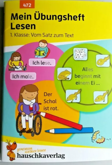 Mein Übungsheft Lesen 1.Klasse: Vom Satz zum Text