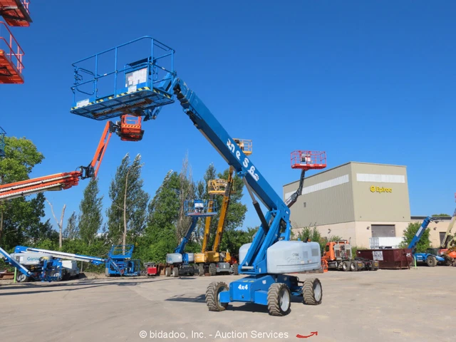 2008 Genie S-65 65' 4WD Diesel Telescopic Boom Lift Man Aerial Platform