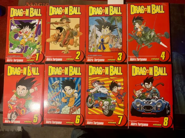 Dragon Ball #1 - #16 Komplettsammlung Bundle Manga Englisch VFN+