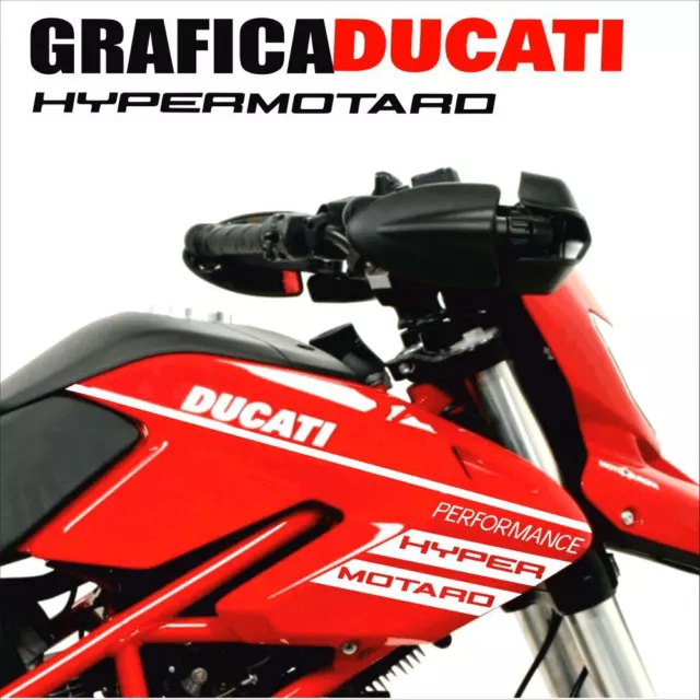 STICKERS KIT DECAL Ducati Hypermotard 796 1100 Evo Fairing Graphic