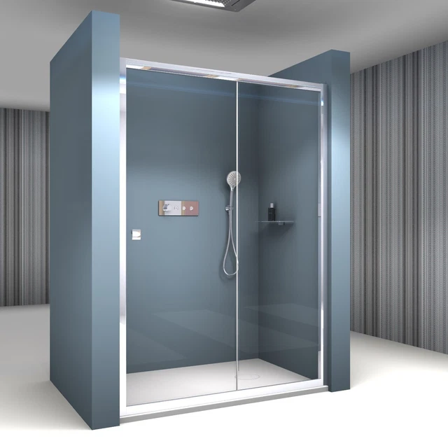 Duschtür Domino 76-81cm - Nischendusche Mit Schiebesystem Höhe 185cm
