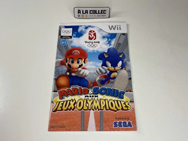 MARIO & SONIC aux Jeux Olympiques Beijing 2008 - Notice - Nintendo Wii