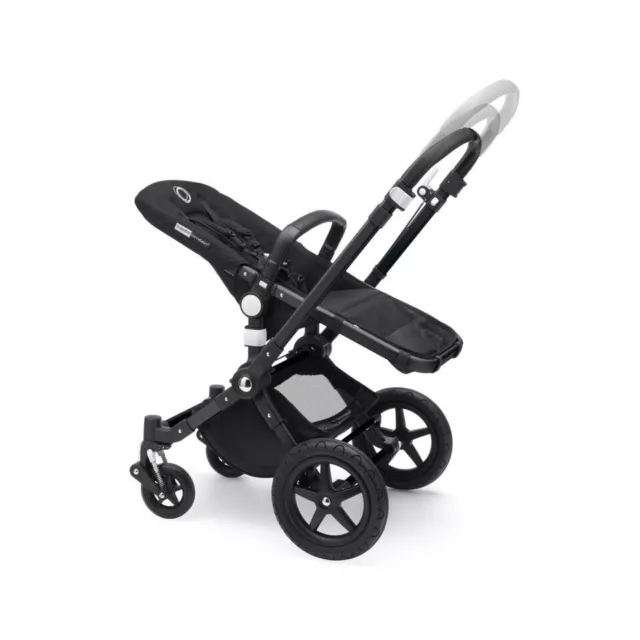 BUGABOO CAMELEON 3 PLUS PUSHCHAIR AND CARRYCOT - BLACK/BLACK - New 3