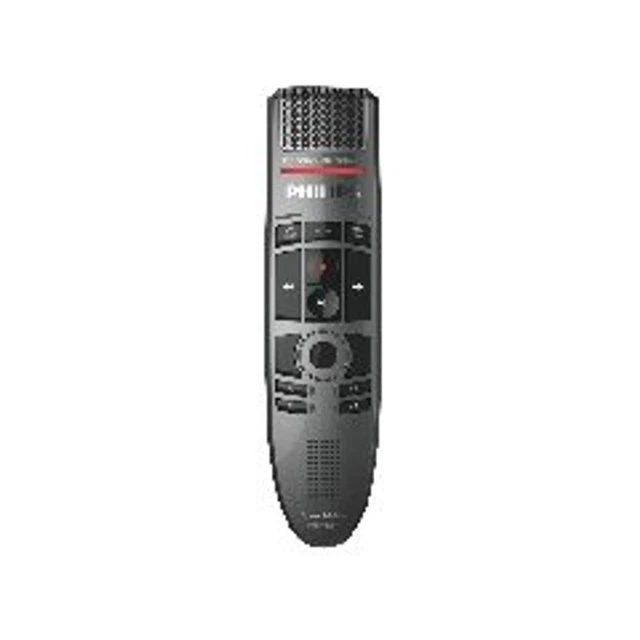 Microphone Philips SpeechMike Premium Touch - USB - Noir - Qualité Studio - Reconnaissance Vocale