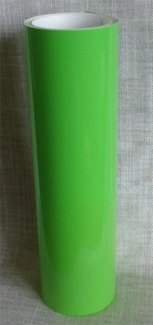 12" x 300" LIME GREEN Sign VINYL for Cutter PLOTTER Crafts GRAPHIC, NEW 25 ft.