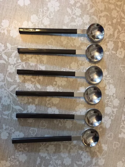 Lot of 6 Spoons Air France Concorde Design Raymond Loewy CEI Aerospace Airplane