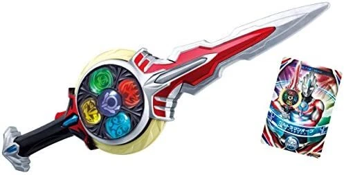 Ultraman Orb DX Orb Caliber Sword+Ultra Fusion Card Pretend Toy Japan Bandai