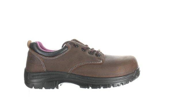 Avenger Womens A7164 Brown Safety Shoes Size 7.5 (1353101)