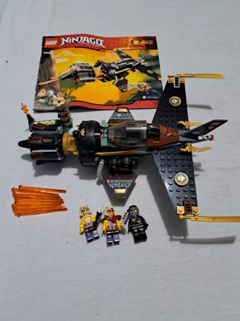 LEGO NINJAGO Boulder Blaster 70747 Complete Build 14.00