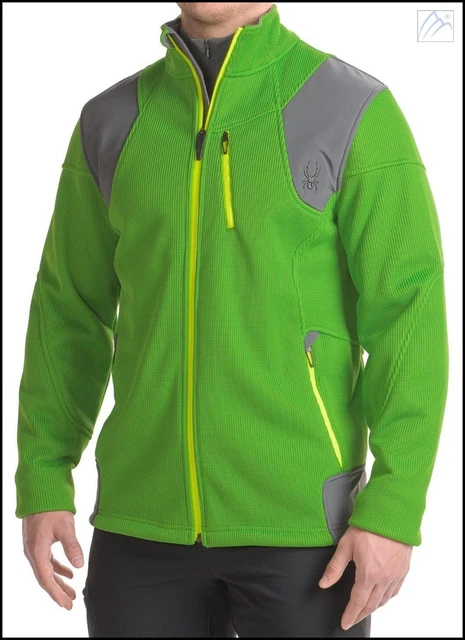 New Spyder Ski Legend 3L Mid-Weight Stryke Windstopper Jacket Mens S M