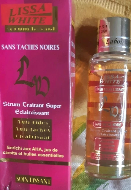Sérum Lissa WHITE - Ultra éclaircissant & Lissant 60ml - Pour Taches & Cicatrices - FPS Inclus