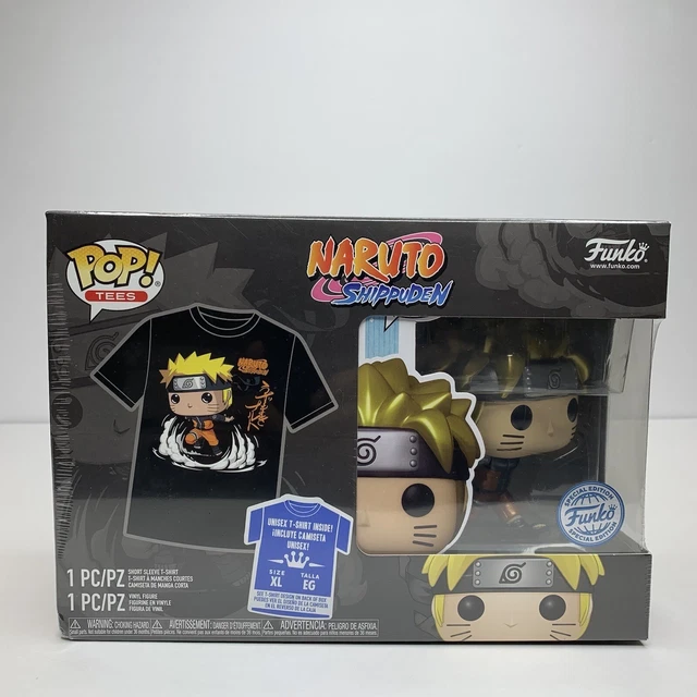 Set Figure Pop & Tee Naruto Shippuden tg. XL Funko Exclusive