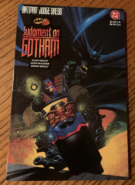 DC Batman Judge Dredd Judgment on Gotham Grant Wagner Bisley