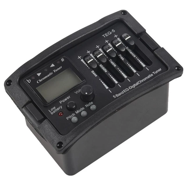 Micro Guitare Acoustique + Préampli EQ 4 Bandes + Accordeur | Pour Scène Et Voyage | Installation Facile - 14