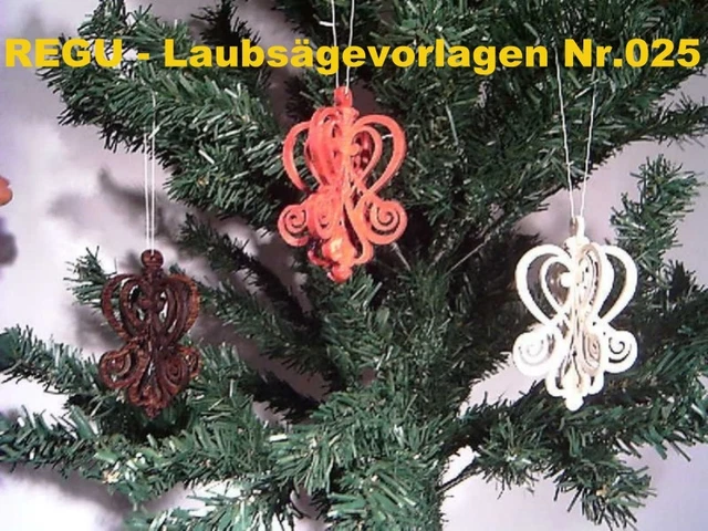 Matches21 DIY Weihnachtsbaum-Schmuck Aus Holz – Bastelset Für Kinder Ab 8 Jahren