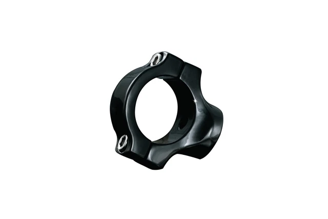 Kuryakyn [3121] Mount for Vertical Side-Mount License Plate Holder Gloss Black