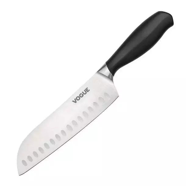 Vogue Soft Grip Santoku Knife 180mm PAS-GD759