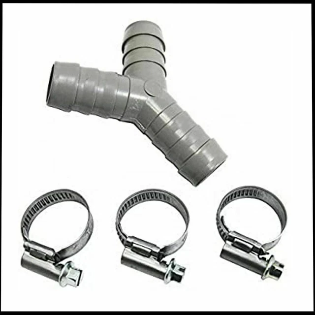 Tuyau De Piscine De Remplacement - 50 Cm De Long - Blanc - Connecteur Pour Pompe Et Système De Filtration - 7
