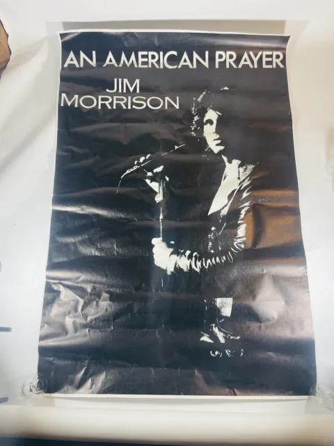 Jim Morrison The Doors giant American Prayer Poster 59"x40"