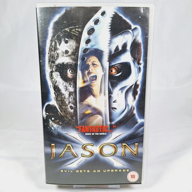 Friday the 13th Part 10 Jason X - VHS Video Small Box - PAL 2002