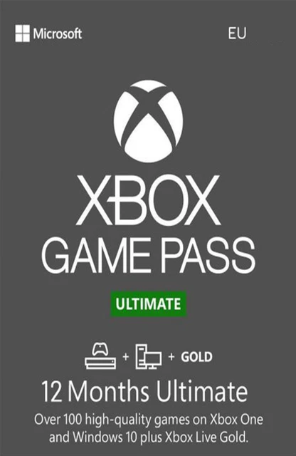 Abbonamento Xbox Game Pass Ultimate - 12 Mese Codice Digital download - IT/EU