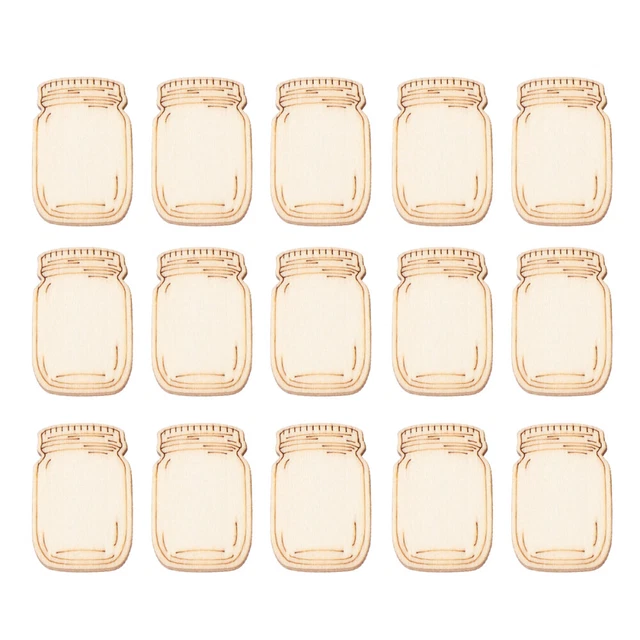 60 pz parti in legno fai da te dipingere bambini set giochi artigianato bambini legni