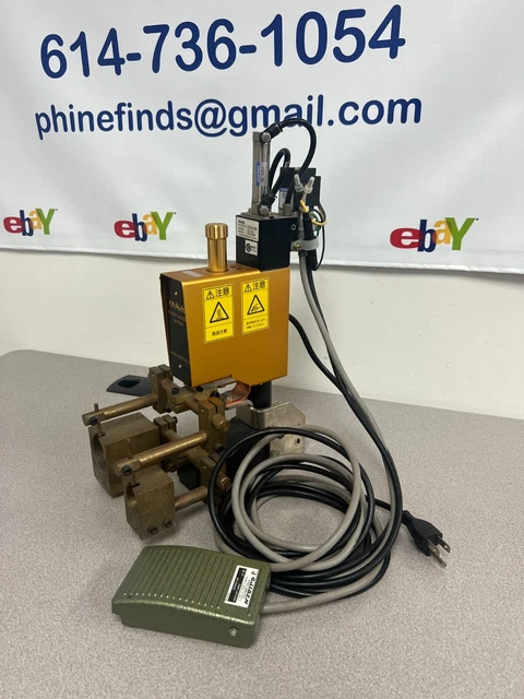 Nippon Avionics Avio NA-60A Super Welder, Foot Pedal and Air Drive Unit CYU-60
