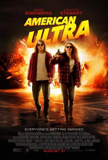 American Ultra - original DS movie poster - 27x40 D/S FINAL