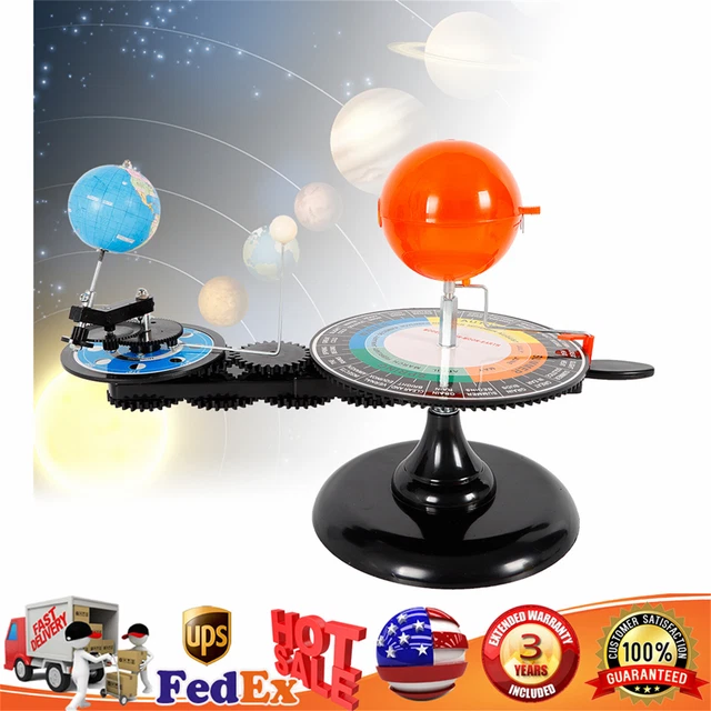 SOLAR SYSTEM ORBIT Sun Earth Moon Orbital Model Science Toy
