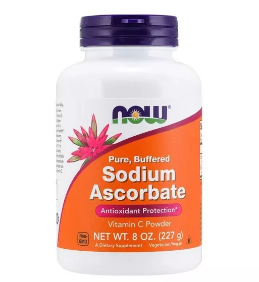 Now Foods Ascorbate De Sodium Vitamine C 227g