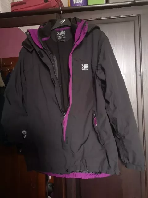 NEW Womens Karrimor 3in1 Hooded  Jacket size UK 14 WEATHERTITE Pit To Pit 22in