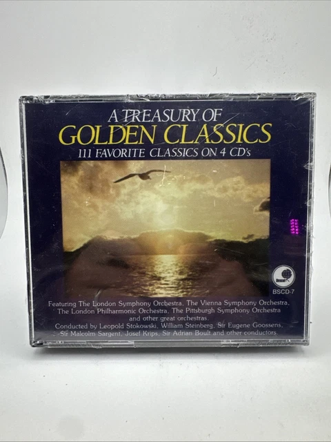 A TREASURY OF Golden Classics 4 CD The Favorite Classics U58 $8.47