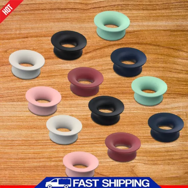 6/12 Pcs Silicone Quiet Ear Plugs Accessories Mute Style Pack for Loop Earplugs