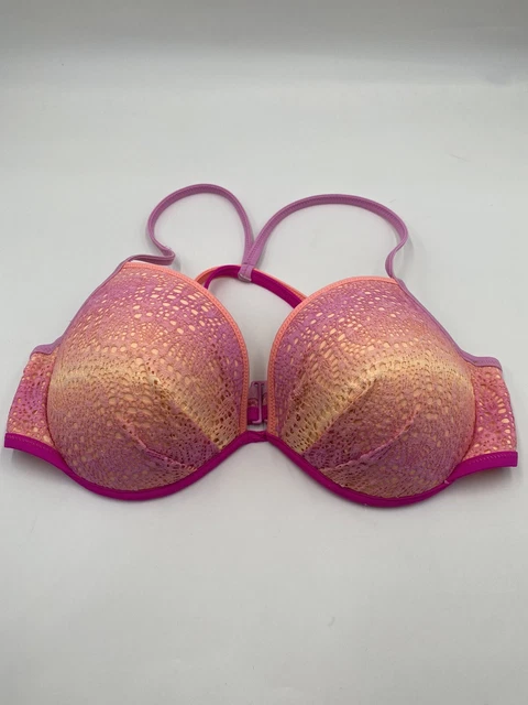 Victoria Secret Size 36 DD Multicolor Swim Bikini Underwire Top. Victoria Secret Size 36 DD Multicolor Swim Bikini Underwire Top.