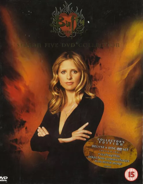 Buffy the Vampire Slayer - Season Five (2001) DVD, Sarah Michelle Gellar