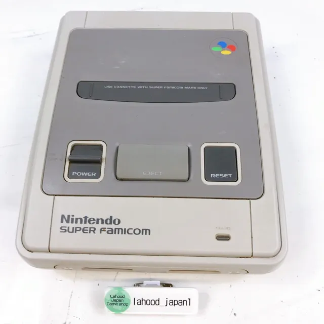 Nintendo Super Famicom Later model APU1 Console controller tested working japan 3