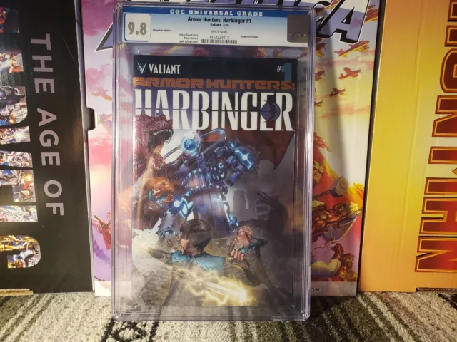 Armor Hunters: Harbinger  #1  Chromium Edition 9.8 CGC