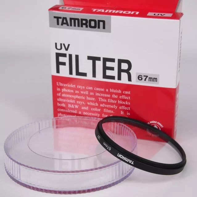 TAMRON UV-Filter 67mm - UV-Sperrfilter - Multi Coated - NEUWARE - OVP -