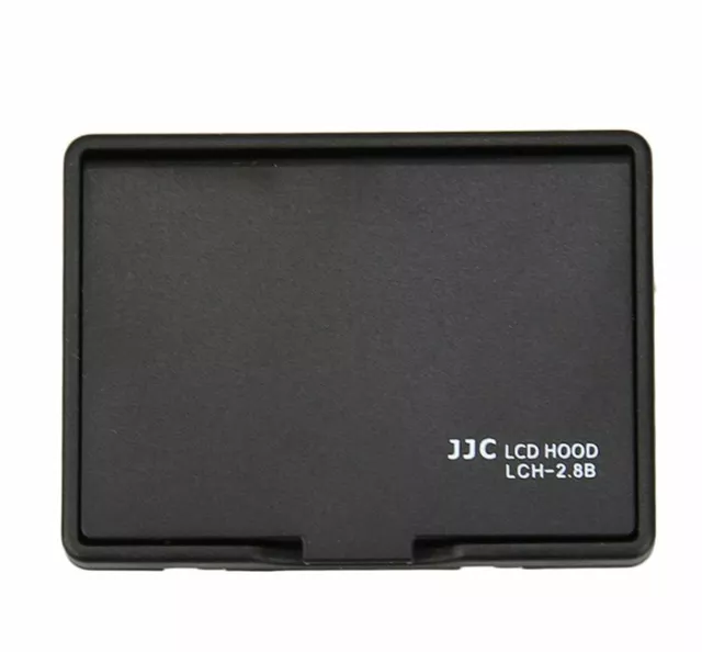 JJC BLK. LCH-2.8B Universal LCD Hood für 2,7/2,8 Zoll LCD-Screen-Display-Kamera
