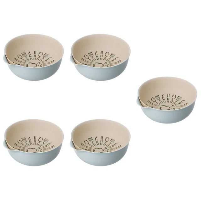 5 por ciento colador de verduras de larga duración - lavabo de frutas con desagüe y