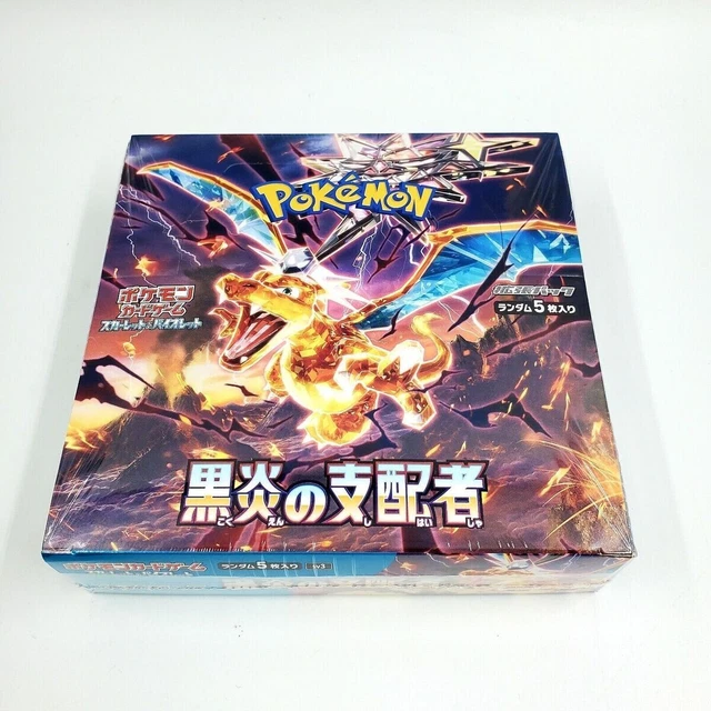 POKÈMON RULER OF The Black Flame Booster Box Display Sealed Japanese sv3 EUR 40,00 PicClick FR