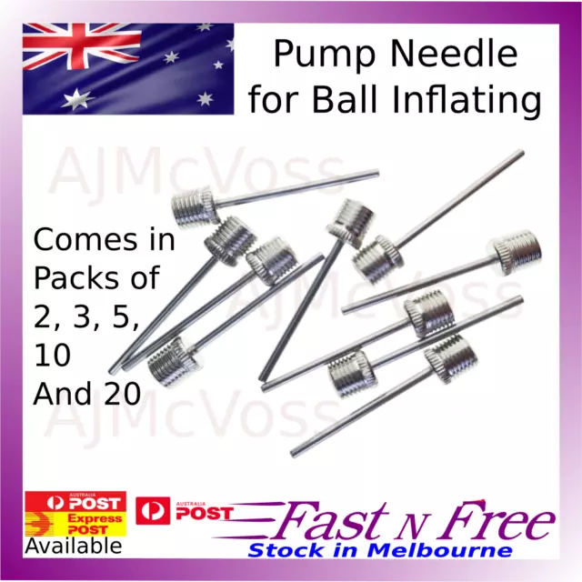 Pump Needle Sports Inflating Pin Nozzle Football Basketball Soccer Ball Air