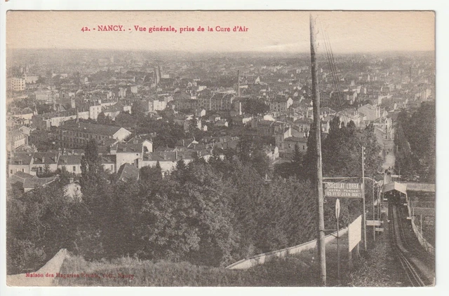 NANCY - Meurthe & Moselle - CPA 54 - Funiculaire de la Cure d' Air St Antoine