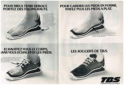 DECATHLON pret à porter chaussure mode Double page Publicité Advertising 1995 