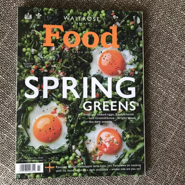 WAITROSE FOOD MAGAZINE March 2025 JULIUS ROBERTS Cooking Recipes