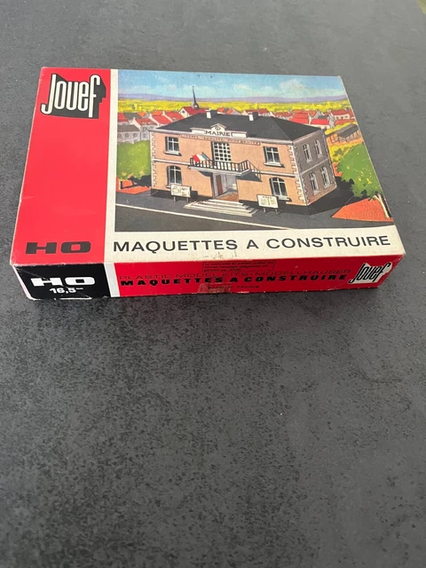 Maquette Jouef – Bloc 3 Magasins – Réf. 196800 – NEUF – À Monter