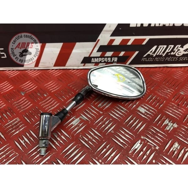 Accessoire Moto Sécurité Rétroviseurs Moto Fuworance - Ronds Noirs - Guidon 13/18mm - Aluminium Miroirs Guidon Rond Aluminium 68mm Universel