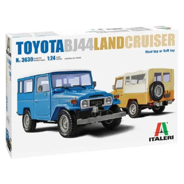 Maquette Voiture Toyota Bj44 Land Cruiser Italeri 3630 1/24ème Maquette Char Pro