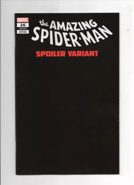 AMAZING SPIDER-MAN #26 Gary Frank Spoiler Variant Death of Ms. Marvel 2023